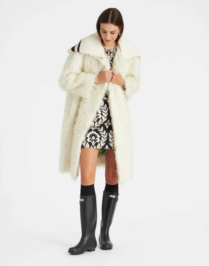 Iris Coat Ivory Women La Double J Outerwear