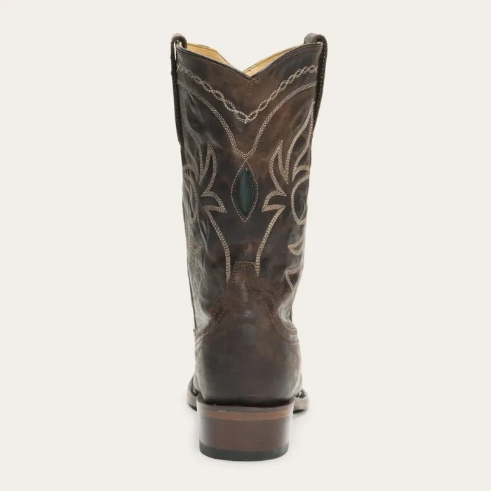 Iris MidCalf Embroidered Boot Brown Women Stetson Western