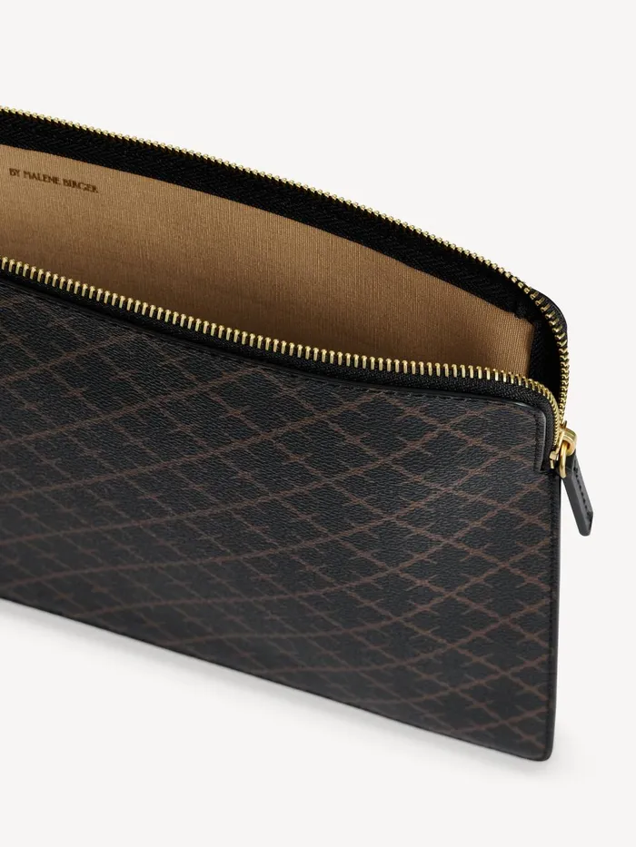 Ivy Laptop Case 13034 Dark Chokolate Women By Malene Birger Bags