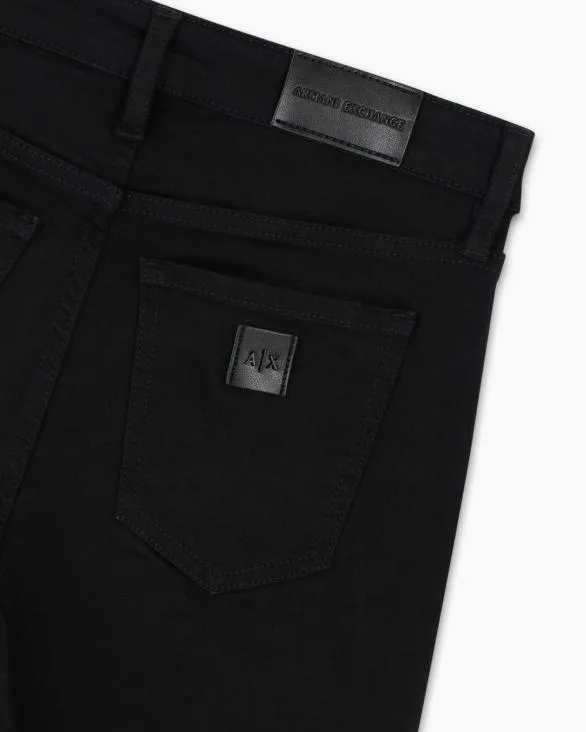 J01 Super Skinny Fit Jeans In Stretch Denim Black Women Armani Denim J01 Super Skinny Fit Jeans In Stretch Denim Black Women Armani Denim