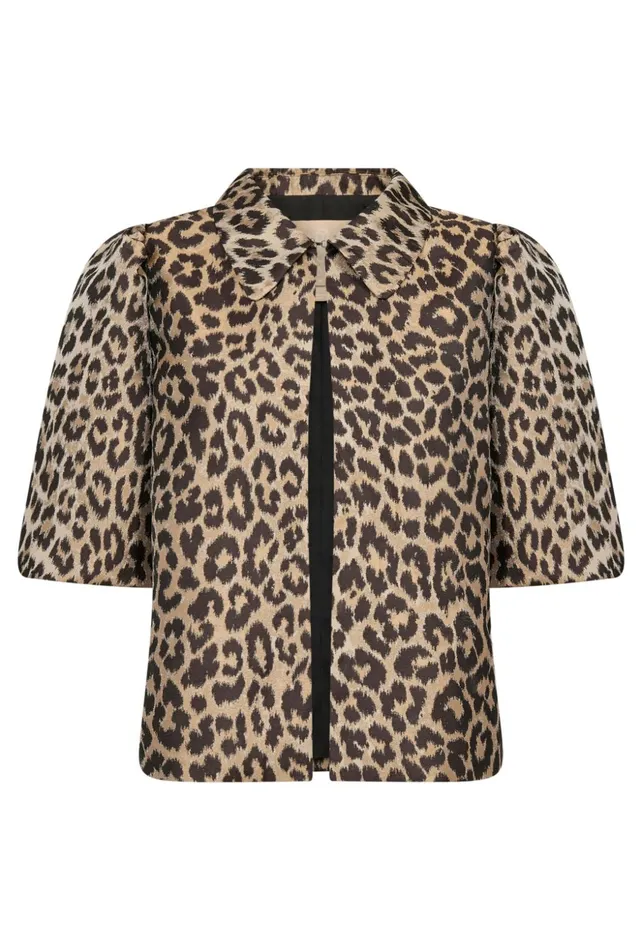 Jackets and Coats Women CULTURE CUmuxi Leopard Jacket
