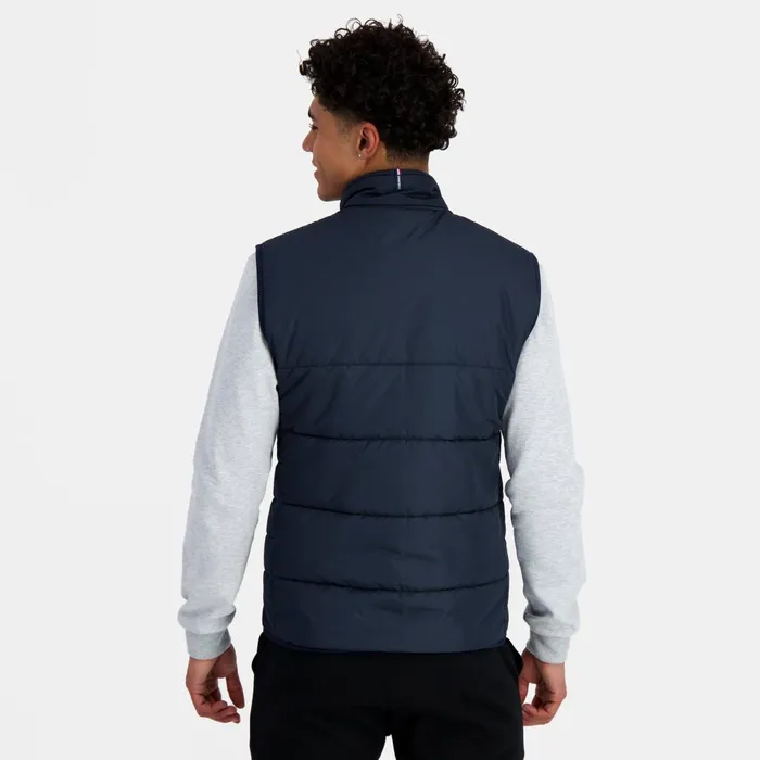 Jackets Men Le Coq Sportif Essentiels Down Jacket Sans Manche Sky Captain