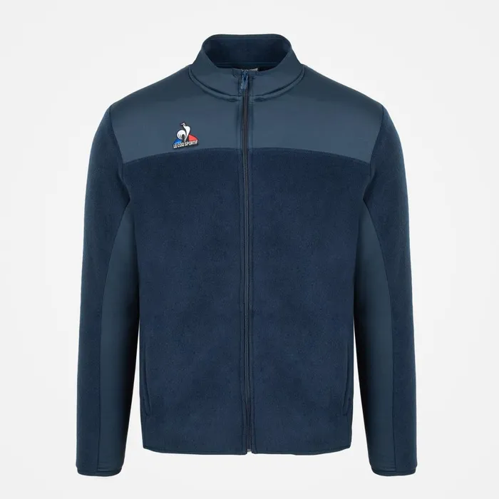 Jackets Men Le Coq Sportif Training Fleece Jacket Jackets Men Le Coq Sportif Training Fleece Jacket