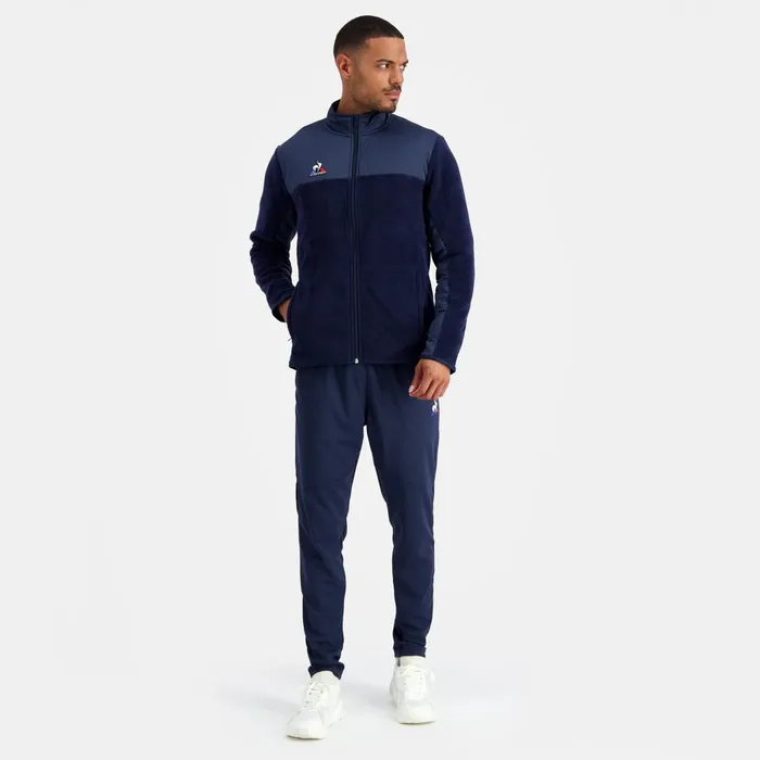 Jackets Men Le Coq Sportif Training Fleece Jacket Jackets Men Le Coq Sportif Training Fleece Jacket