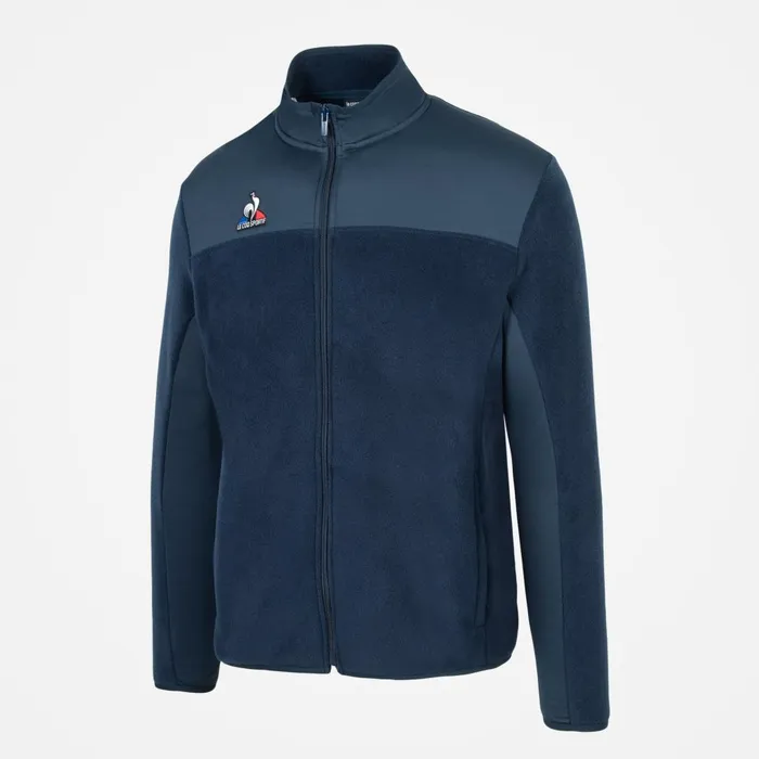 Jackets Men Le Coq Sportif Training Fleece Jacket Jackets Men Le Coq Sportif Training Fleece Jacket