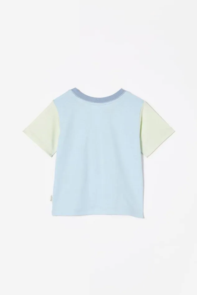 Jamie Short Sleeve Tee Frosty Bluebest Pals Baby Cotton On Tops Jackets and Sweaters Jamie Short Sleeve Tee Frosty Bluebest Pals Baby Cotton On Tops Jackets and Sweaters