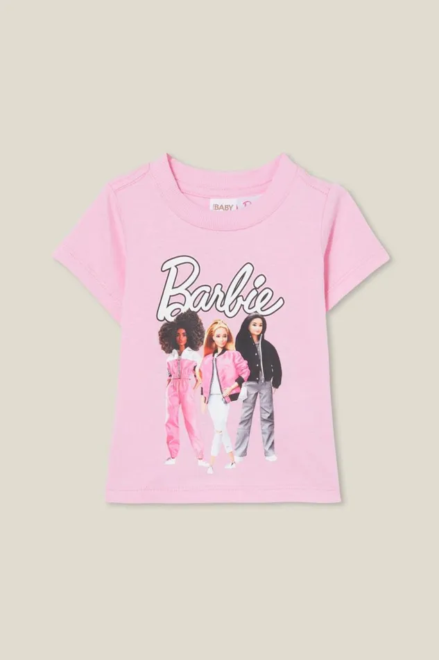 Jamie Short Sleeve TeeLicense Lcn Mat Cali Pinkbarbie Trio Baby Cotton On Tops Jackets and Sweaters Jamie Short Sleeve TeeLicense Lcn Mat Cali Pinkbarbie Trio Baby Cotton On Tops Jackets and Sweaters