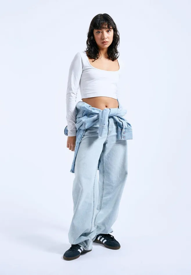 Jane Top 8211 Off White Off White Women Dr Denim Longsleeves