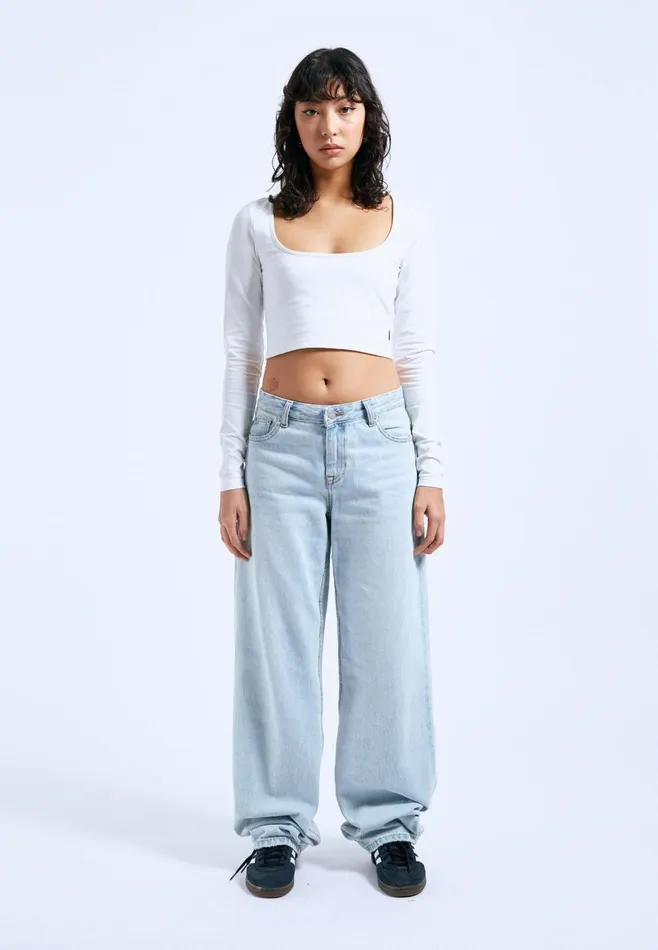 Jane Top 8211 Off White Off White Women Dr Denim Longsleeves