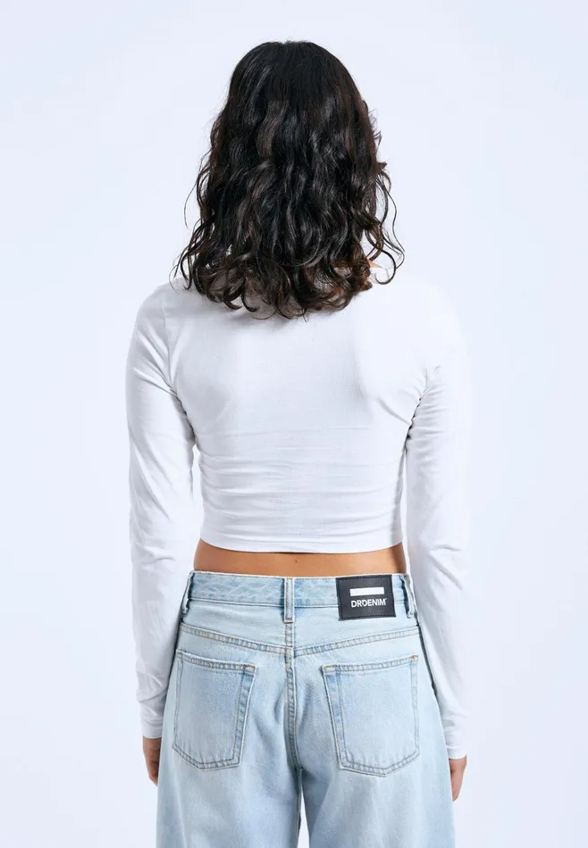Jane Top 8211 Off White Off White Women Dr Denim Longsleeves