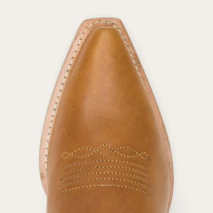 Jules Hand Tooled Leather Boot Brown Women Stetson Western