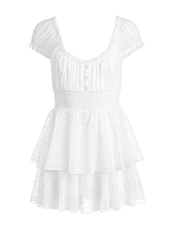 Jumpsuits Rompers Women Alice Olivia GRACIE RUFFLE ROMPER Black
