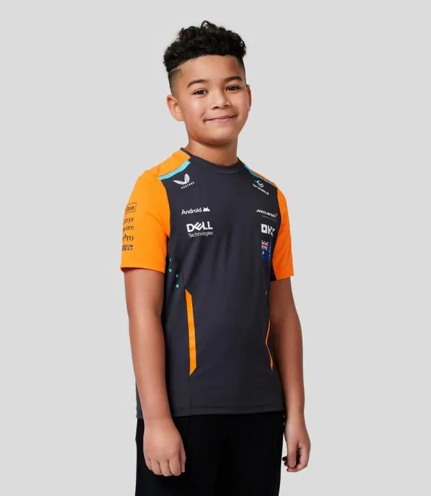 Junior Castore Junior McLaren Official Teamwear Set Up TShirt Oscar Piastri Formula 1 8211 PhantomPapaya Junior Castore Junior McLaren Official Teamwear Set Up TShirt Oscar Piastri Formula 1 8211 PhantomPapaya