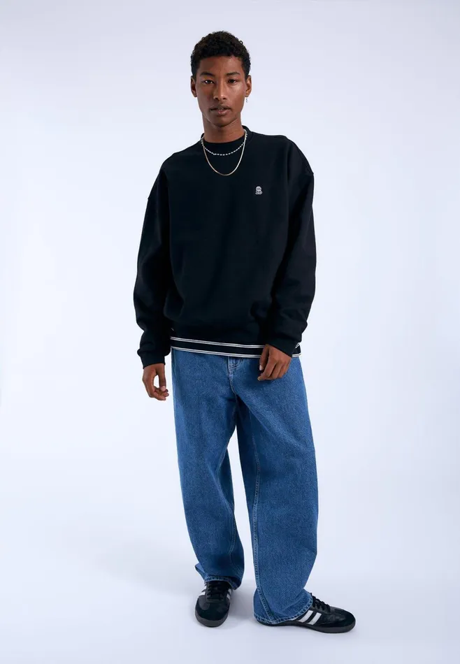 Kenan Sweatshirt 8211 Black DD Global Black Dd Global Men Dr Denim Sweatshirts and Hoodies