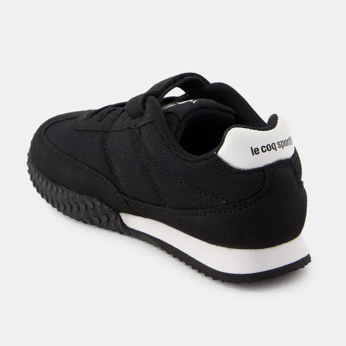 Kid Kids Le Coq Sportif CHAUSSURES ENFANT Shoes VELOCE I PS Kids Blackoptical White