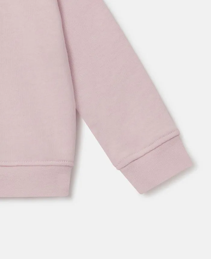 Kids Baby Girls Stella McCartney Summer Cocktail Sweatshirt Pink