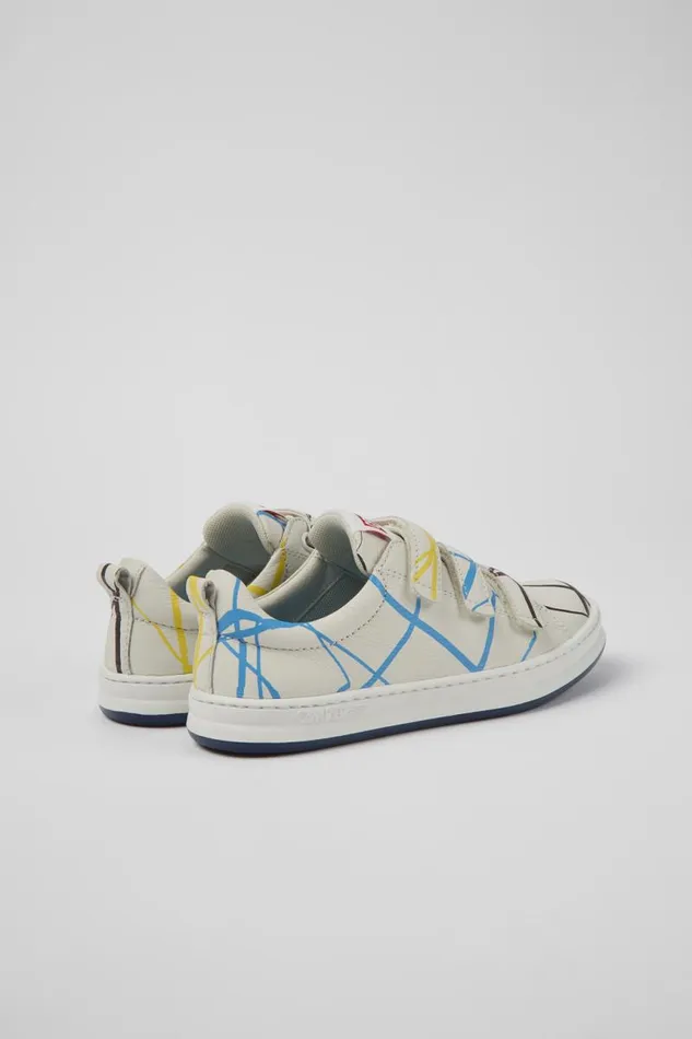 Kids Camper Sneakers Twins Multicolored Leather Sneakers For Kids Kids Camper Sneakers Twins Multicolored Leather Sneakers For Kids