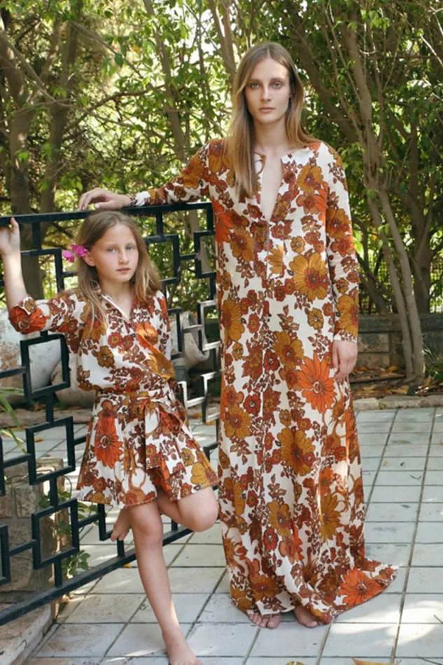 Kids Clothing DODO BAR OR Valerie Kids Shirt Orange Brown