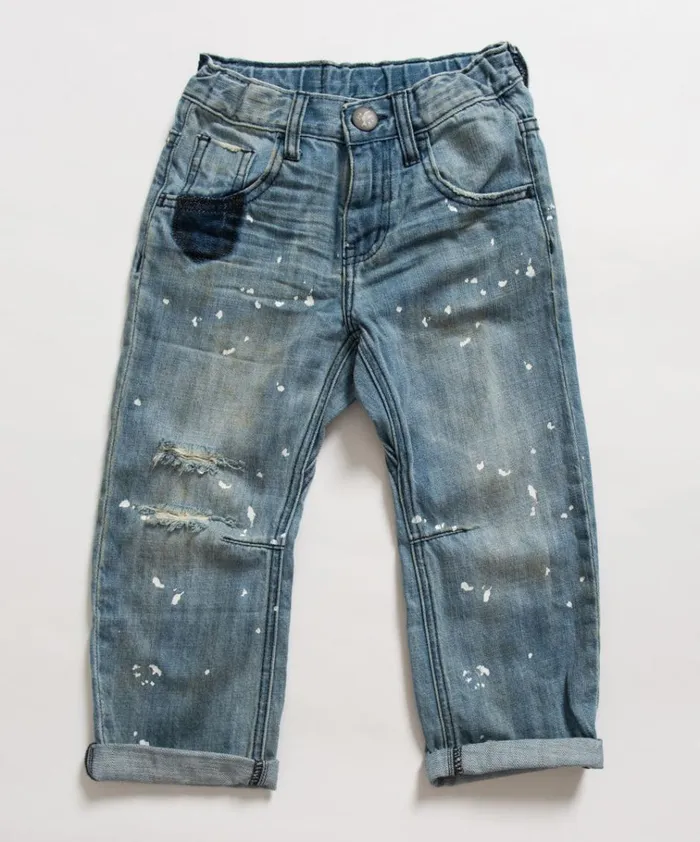 KIDS SAINTS BOYFRIEND JEAN BLUE Kids One Teaspoon Kids KIDS SAINTS BOYFRIEND JEAN BLUE Kids One Teaspoon Kids