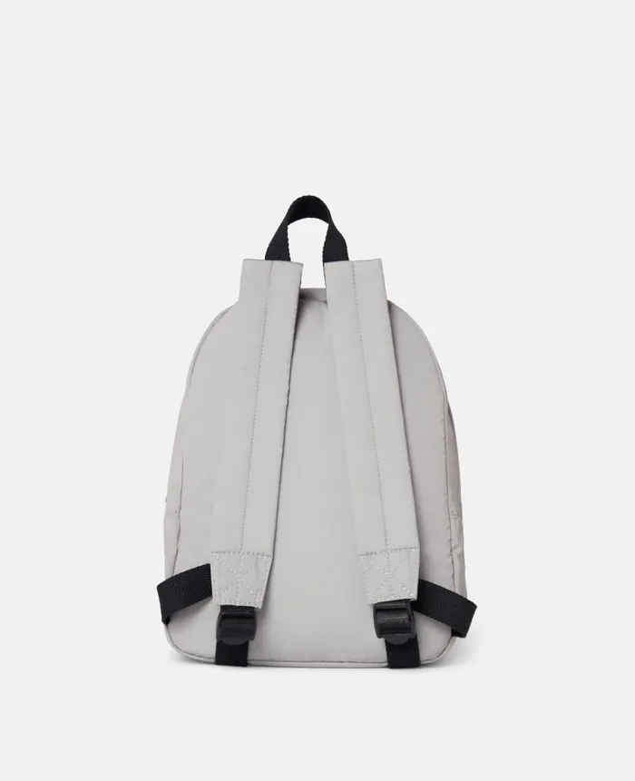 Kids Shoes And Accessories Stella McCartney Shark Print Backpack Grey
