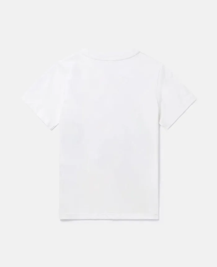 Kids TShirts And Tops Stella McCartney Lemonade Stand TShirt Ivory