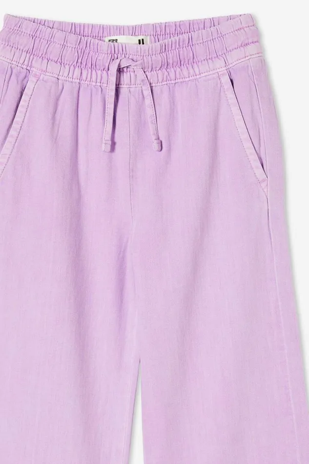 Kirsty Wide Leg Jean Lilac Drop Girls Cotton On Leggings Pants and Jeans Kirsty Wide Leg Jean Lilac Drop Girls Cotton On Leggings Pants and Jeans