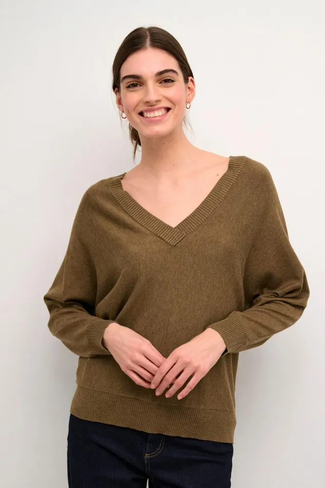 Knitwear and Cardigans Women CULTURE CUannemarie Pullover Cub Melange