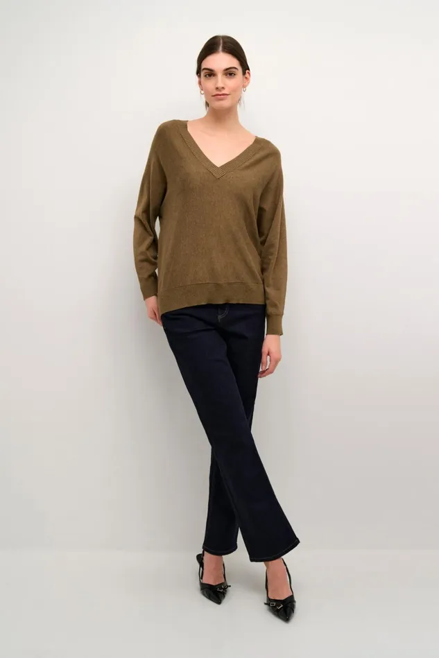 Knitwear and Cardigans Women CULTURE CUannemarie Pullover Cub Melange