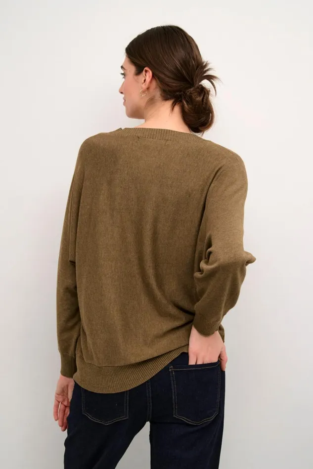 Knitwear and Cardigans Women CULTURE CUannemarie Pullover Cub Melange