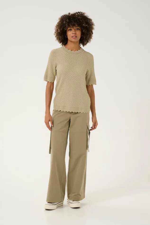 Knitwear and Cardigans Women CULTURE CUdali Pullover Dune