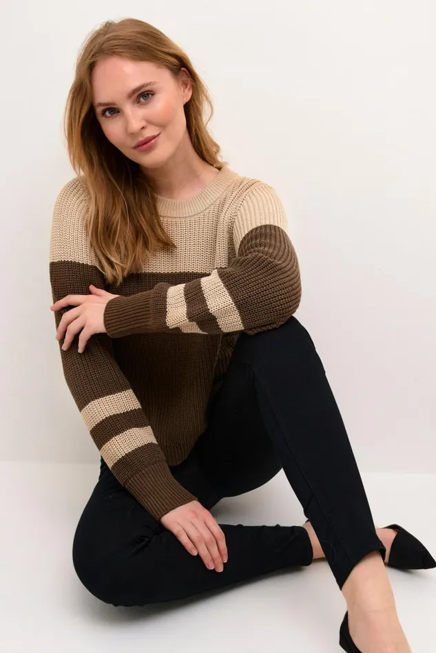 Knitwear and Cardigans Women CULTURE CUewy Pullover Nomad