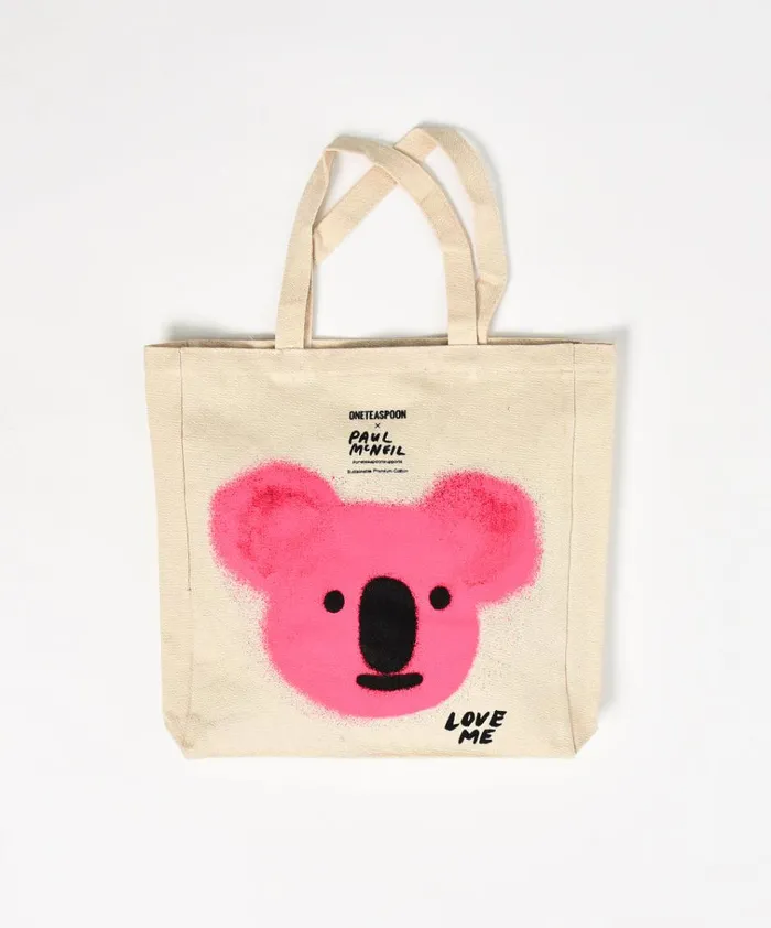 KOALA PREMIUM CANVAS TOTE Women One Teaspoon Bags