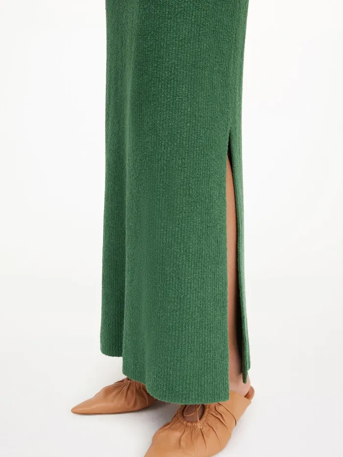 Kyara Maxi Skirt Comfrey Women By Malene Birger Knitwear