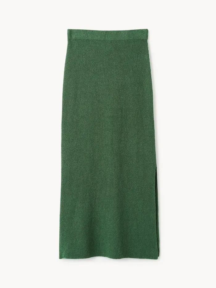 Kyara Maxi Skirt Comfrey Women By Malene Birger Knitwear