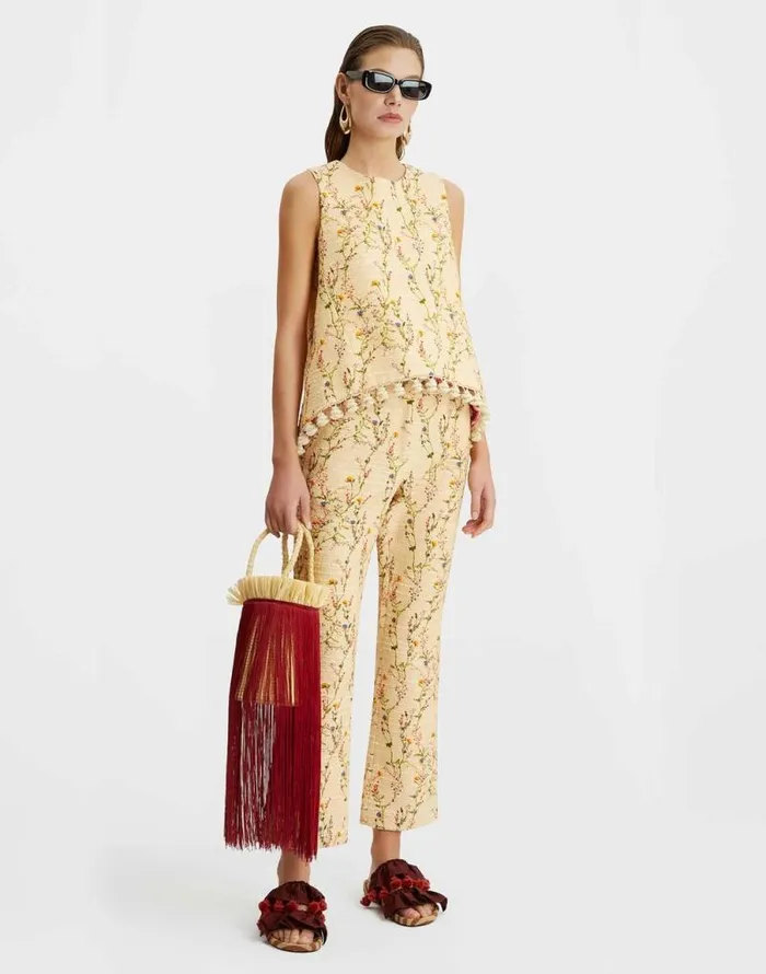 La Scala Top Primavera Cream Women La Double J Shirts and Tops La Scala Top Primavera Cream Women La Double J Shirts and Tops