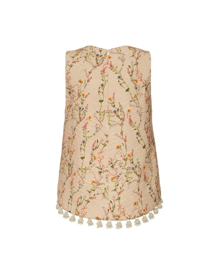La Scala Top Primavera Cream Women La Double J Shirts and Tops La Scala Top Primavera Cream Women La Double J Shirts and Tops