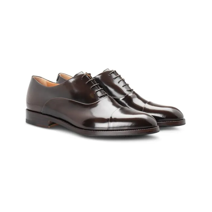 Lace Ups Men Moreschi Brown Leather Oxford