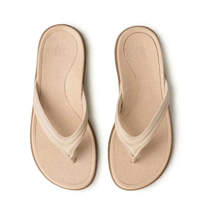 Laguna Thin Strap Metatarsal Beige Womens Abeo Sandals