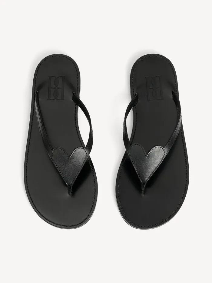 Lalla Leather Sandals Black Women By Malene Birger Shoes