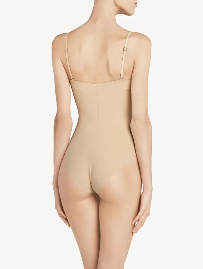 Lattecoloured Underwired Padded Ubra Bodysuit Lingerie La Perla Bodysuits and Bustiers