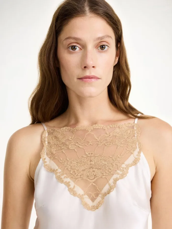 Leeba Top Soft White Women By Malene Birger Tops and Blouses