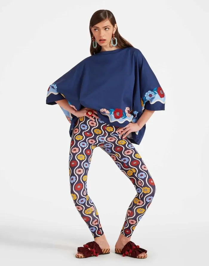 Leggings Whitsun Mini Blue Women La Double J Loungewear