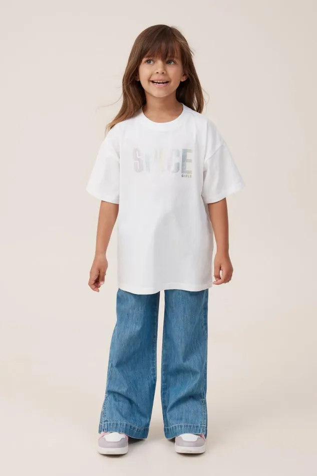 License Drop Shoulder Short Sleeve Tee Lcn Bra Spice Girlswhite Girls Cotton On Tops and TShirts License Drop Shoulder Short Sleeve Tee Lcn Bra Spice Girlswhite Girls Cotton On Tops and TShirts