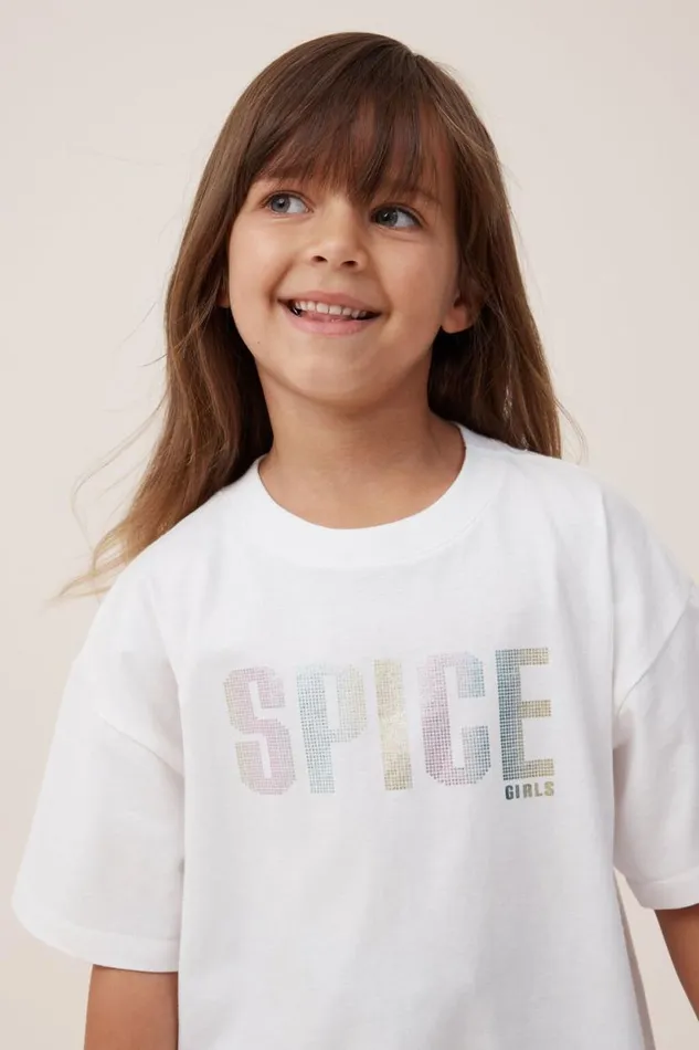 License Drop Shoulder Short Sleeve Tee Lcn Bra Spice Girlswhite Girls Cotton On Tops and TShirts License Drop Shoulder Short Sleeve Tee Lcn Bra Spice Girlswhite Girls Cotton On Tops and TShirts