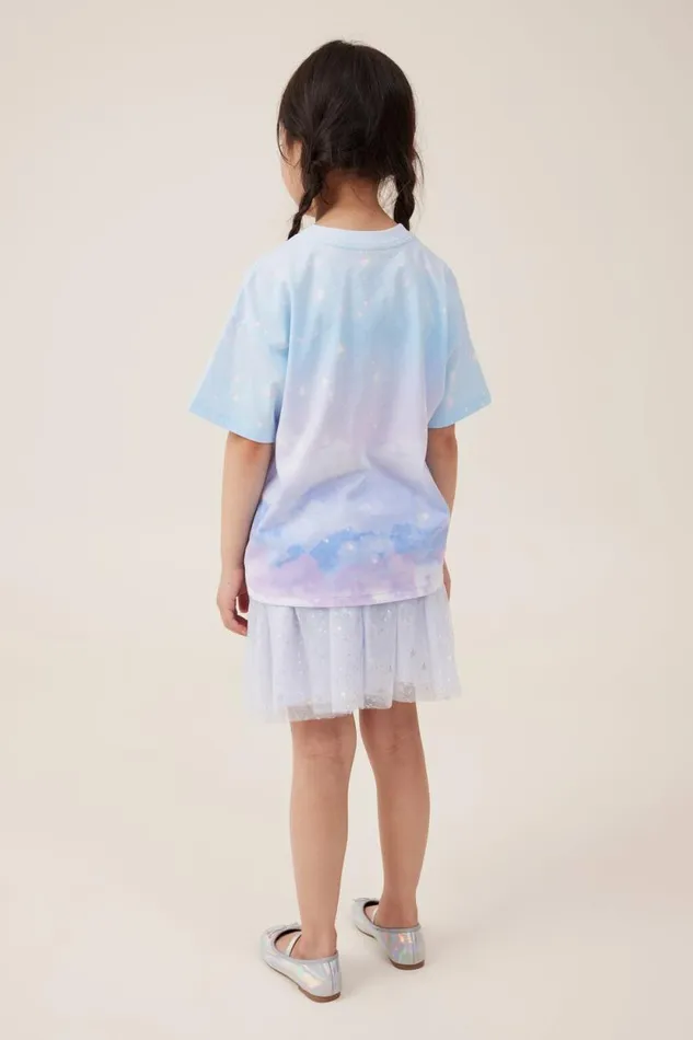 License Drop Shoulder Short Sleeve Tee Lcn Dis Elsamorning Blue Girls Cotton On Tops and TShirts License Drop Shoulder Short Sleeve Tee Lcn Dis Elsamorning Blue Girls Cotton On Tops and TShirts