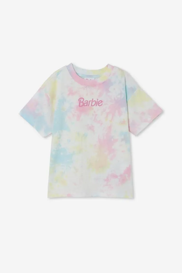 License Drop Shoulder Short Sleeve Tee Lcn Mat Barbie Logopastel Tie Dye Girls Cotton On Tops and TShirts License Drop Shoulder Short Sleeve Tee Lcn Mat Barbie Logopastel Tie Dye Girls Cotton On Tops and TShirts