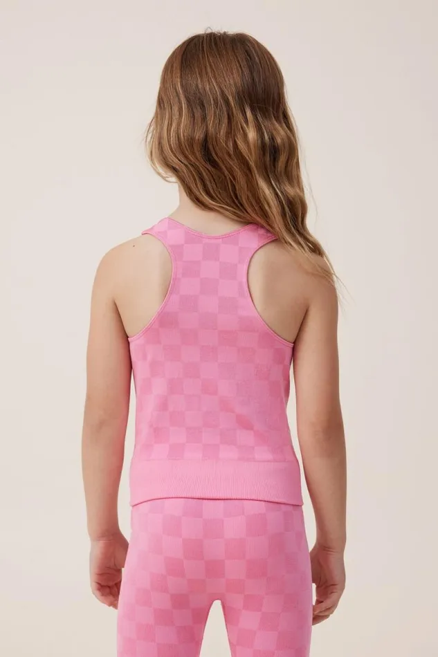 License Kali Seamfree Tank Lcn Mat Barbiepink Gerbera Girls Cotton On Tops and TShirts License Kali Seamfree Tank Lcn Mat Barbiepink Gerbera Girls Cotton On Tops and TShirts