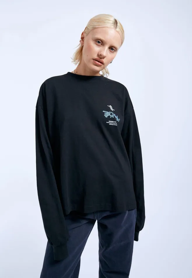 Lily Long Sleeve 8211 Black THX Black Thx Women Dr Denim Longsleeves