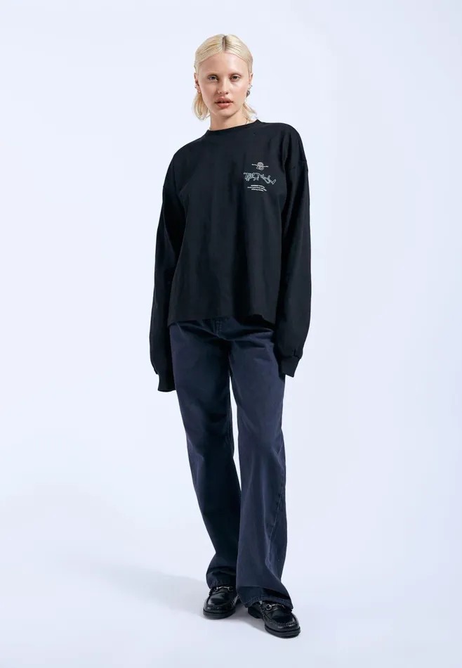 Lily Long Sleeve 8211 Black THX Black Thx Women Dr Denim Longsleeves