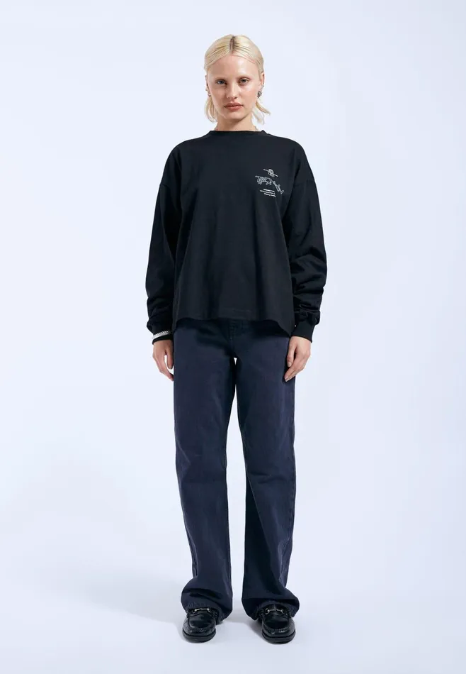 Lily Long Sleeve 8211 Black THX Black Thx Women Dr Denim Longsleeves